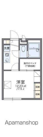 レオパレスひまわり(1K/2階)の間取り写真