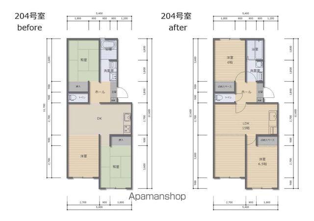 シーサイドヴィラ鳴門(2LDK/2階)の間取り写真