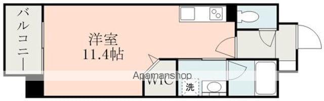 フェニックスハイツ大江(ワンルーム/6階)の間取り写真