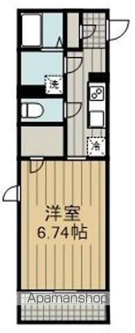 福生セイワレジデンス(1K/1階)の間取り写真