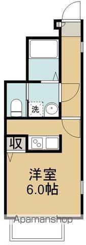 LEPROTTO1(ワンルーム/1階)の間取り写真