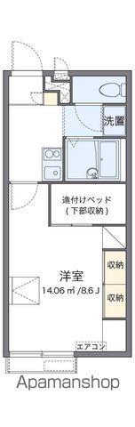 レオパレス太陽(1K/2階)の間取り写真