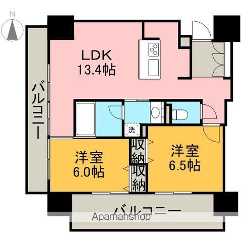 アーデン泉プレミア(2LDK/4階)の間取り写真