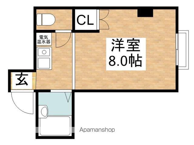 千里山西コーポ(1K/3階)の間取り写真