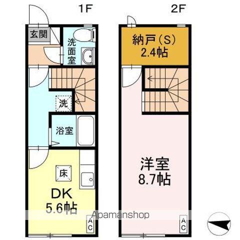 ラ カンタービレ(1DK)の間取り写真