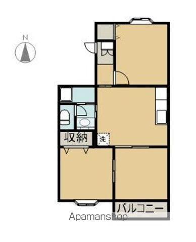 CITY NOVA(3DK/2階)の間取り写真