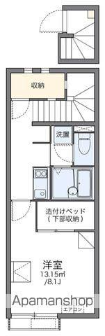 レオネクストエムズ(1K/2階)の間取り写真