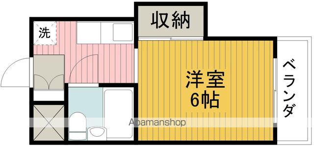 日栄ビル豊中(1K/3階)の間取り写真