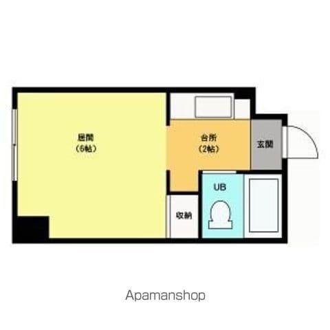 藤井ビル北14条(1K/5階)の間取り写真