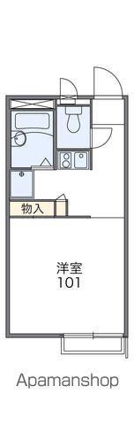 レオパレスクレイン(1K/2階)の間取り写真