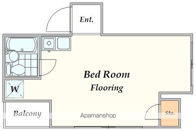 マ・メゾン(ワンルーム/2階)の間取り写真