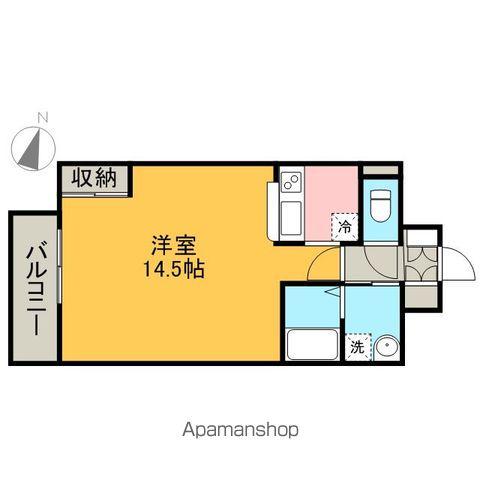 グラヴィス鶴舞(ワンルーム/2階)の間取り写真