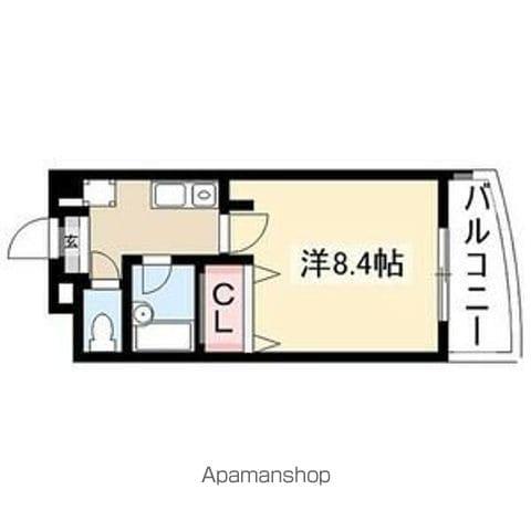 クエストヴィラ(1K/1階)の間取り写真