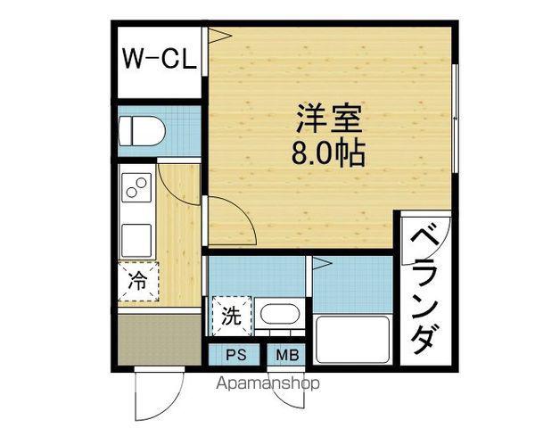 フジパレス深江橋南Ⅱ番館(1K/1階)の間取り写真