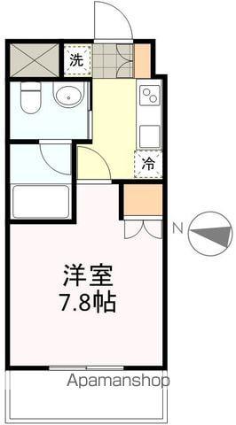 レジデンス片平(1K/9階)の間取り写真