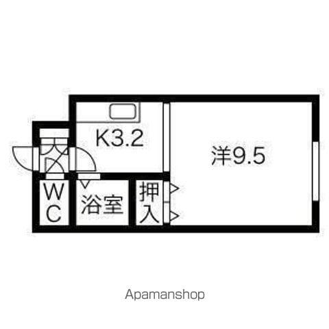 リーガネックスN11(1K/3階)の間取り写真