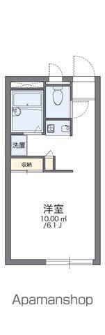 レオパレス西山荘(1K/2階)の間取り写真