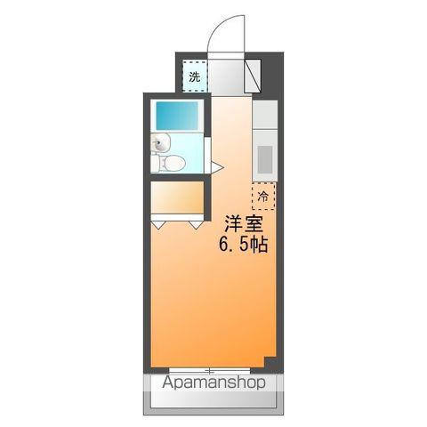 エステートピア3モリタ(ワンルーム/3階)の間取り写真