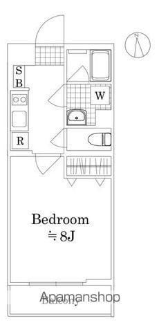 アイル グランデ中野ノース(1K/1階)の間取り写真