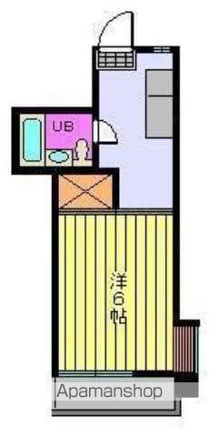 メゾン北斗(1K/3階)の間取り写真