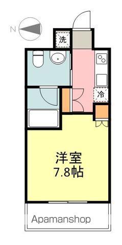 レジデンス片平(1K/8階)の間取り写真