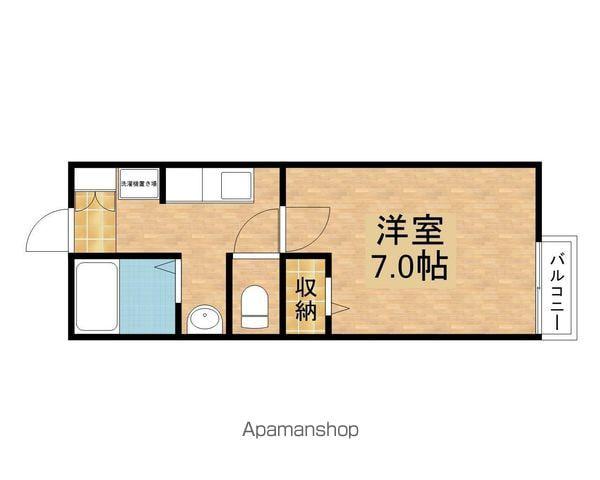 キャメローグ(1K/2階)の間取り写真