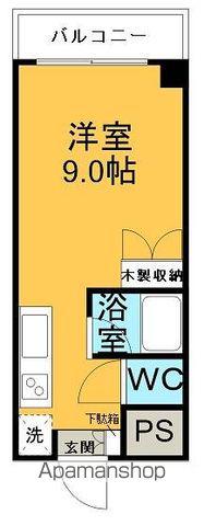 サンライズマンション(ワンルーム/3階)の間取り写真