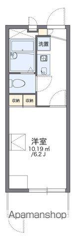 レオパレスMINAMINOⅠ(1K/1階)の間取り写真