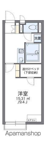 レオネクスト松風(1K/1階)の間取り写真