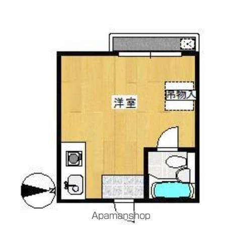 モデーロ大曽根(ワンルーム/3階)の間取り写真