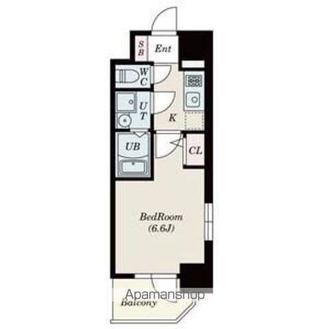 東三国NOAH(1K/3階)の間取り写真