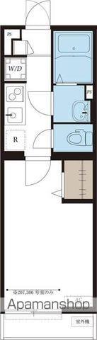 リブリ・柳町(1K/3階)の間取り写真