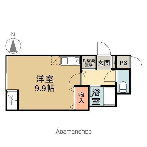 リエス支倉町(ワンルーム/6階)の間取り写真