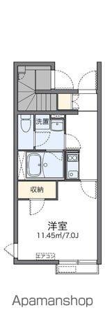 レオネクストミーヤ前野(1K/1階)の間取り写真