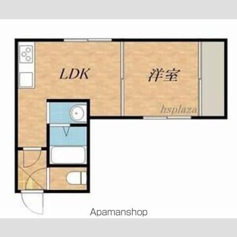 ビッグバーンズマンション月寒Ⅰ(1LDK/2階)の間取り写真