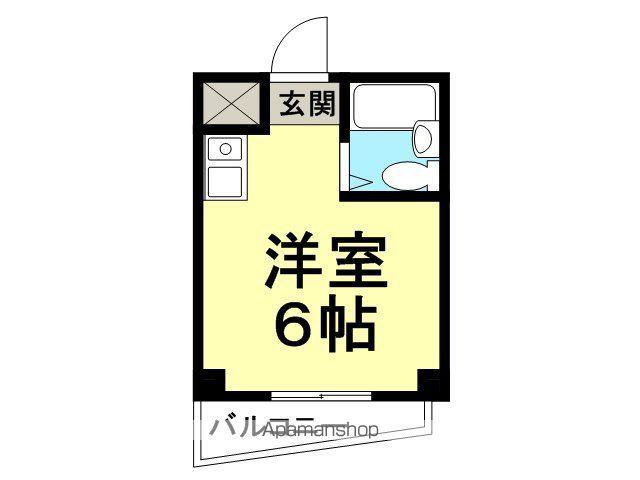 プレアール御園(ワンルーム/3階)の間取り写真