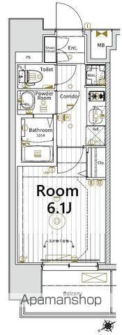 メイクスアート新栄Ⅲ(1K/5階)の間取り写真