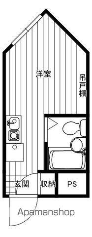 プルミエール1(ワンルーム/1階)の間取り写真