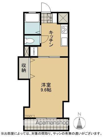 丸武マンション(1K/1階)の間取り写真