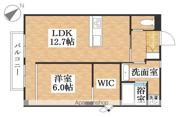 サンシャインⅡ(1LDK/2階)の間取り写真