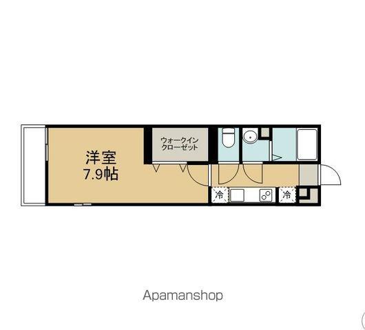 リブリ・JUN(1K/1階)の間取り写真