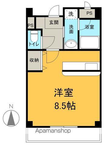 SARMS KOMATSU(ワンルーム/5階)の間取り写真
