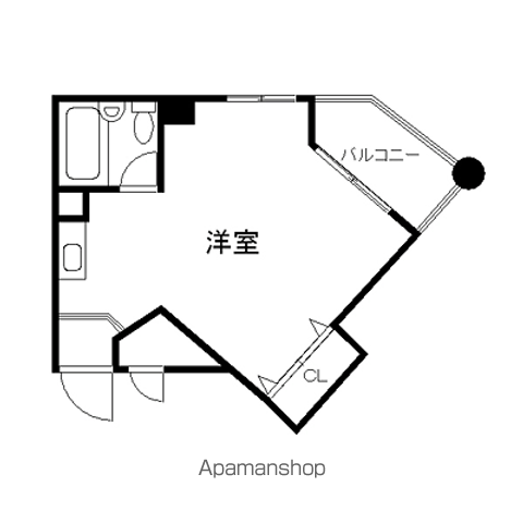 LIVEMAX ANGEL(1K/3階)の間取り写真
