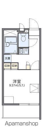 レオパレス延珠(1K/1階)の間取り写真