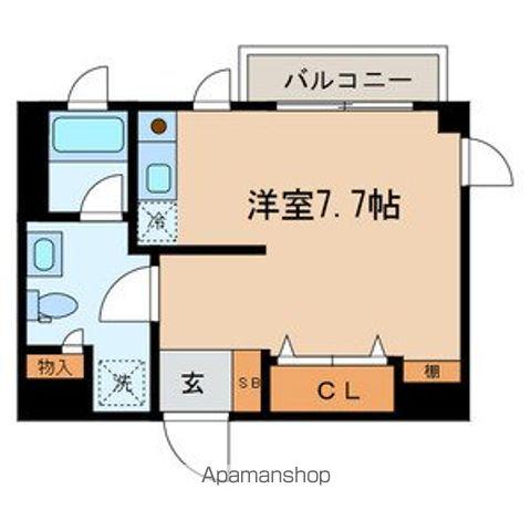 第一デュオレ スズエ(ワンルーム/3階)の間取り写真