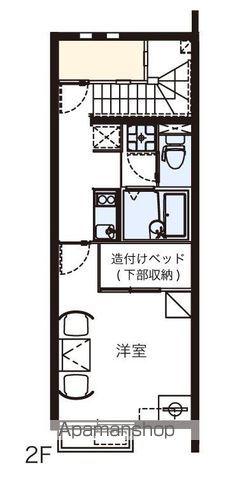 レオネクストクラインガルテン(1K/2階)の間取り写真