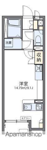 レオネクストリバティ菰田西(ワンルーム/2階)の間取り写真