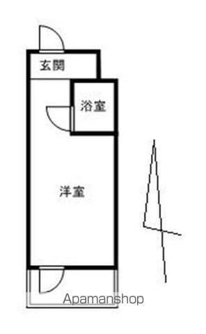 HAUS(ワンルーム/2階)の間取り写真