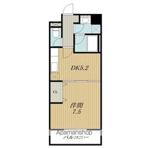 メゾンド・エタリテ(1DK/3階)の間取り写真