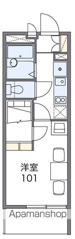 レオパレスRAI(1K/3階)の間取り写真
